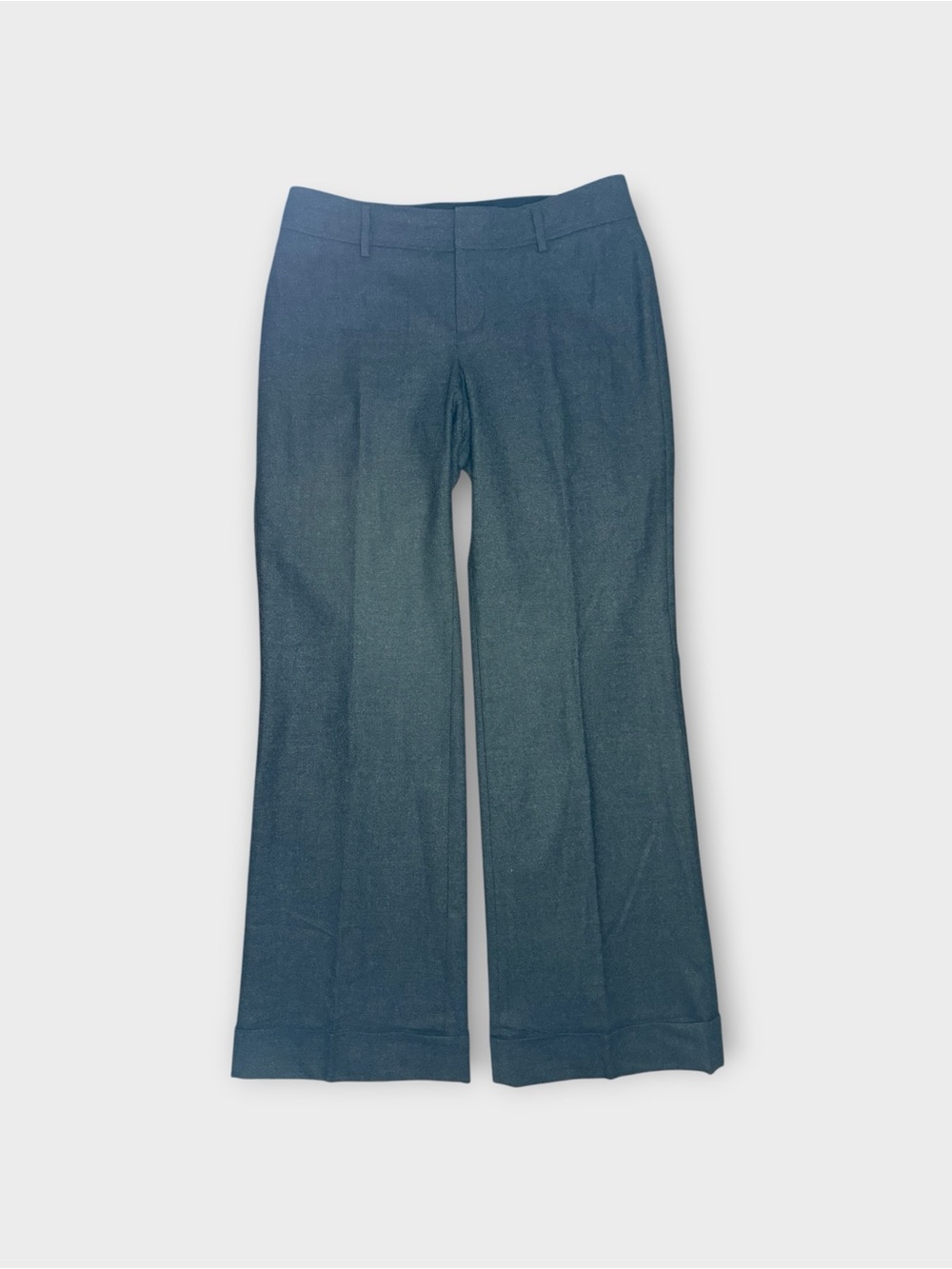 Banana Republic Vintage Martin Fit Stretch Wool Blend Charcoal Dress Pants